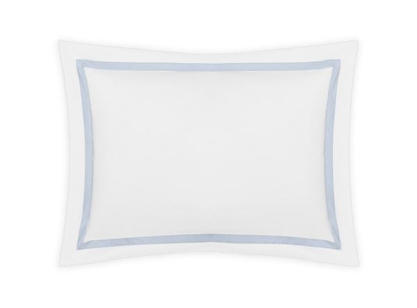 Lowell King Sham Bedding Style Matouk Blue 