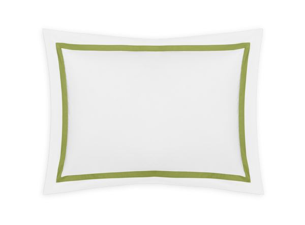 Lowell King Sham Bedding Style Matouk Grass 