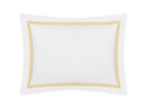 Lowell King Sham Bedding Style Matouk Honey 