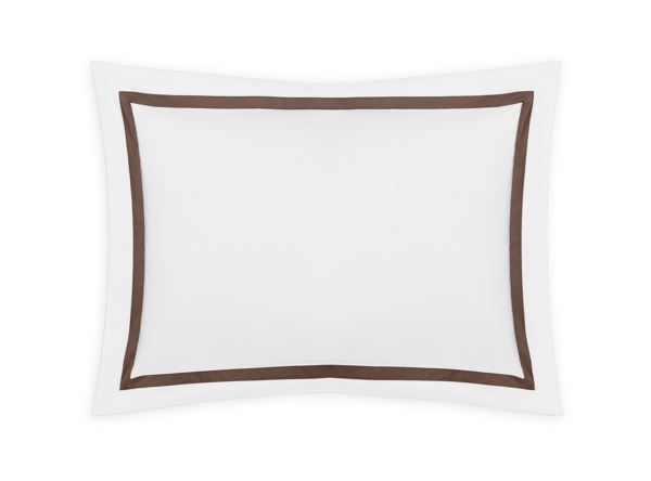 Lowell King Sham Bedding Style Matouk Mocha 