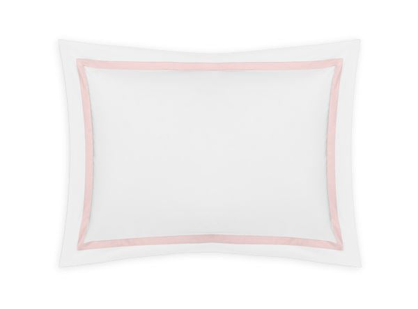 Lowell King Sham Bedding Style Matouk Pink 