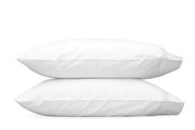 Lowell Standard Pillowcase-Single Bedding Style Matouk Bone 