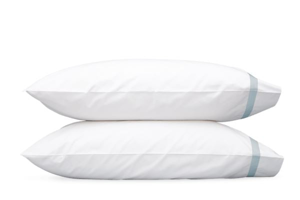 Lowell Standard Pillowcase-Single Bedding Style Matouk Pool 