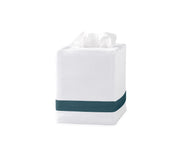 Lowell Tissue Box Cover Bath Accessories Matouk Deep Jade 