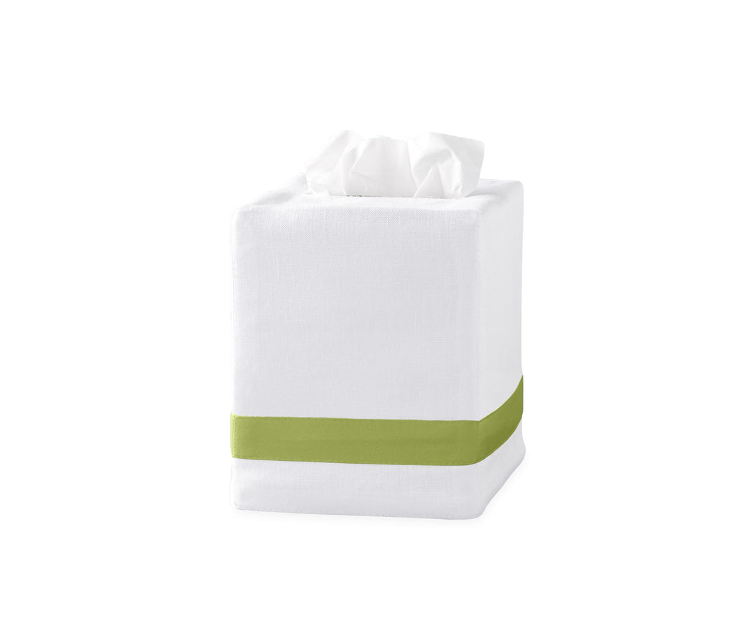 Lowell Tissue Box Cover Bath Accessories Matouk Grass 