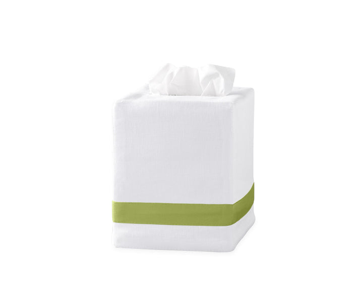 Lowell Tissue Box Cover Bath Accessories Matouk Grass 