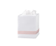Lowell Tissue Box Cover Bath Accessories Matouk Pink 