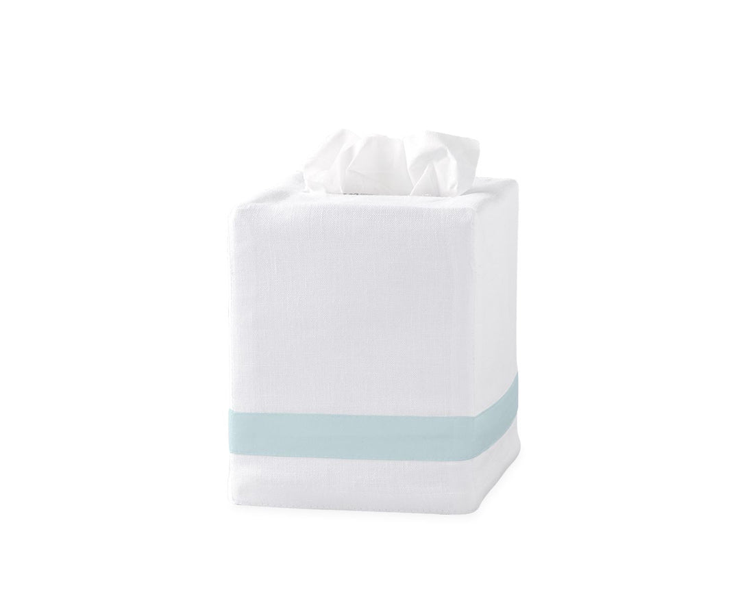 Lowell Tissue Box Cover Bath Accessories Matouk Pool 