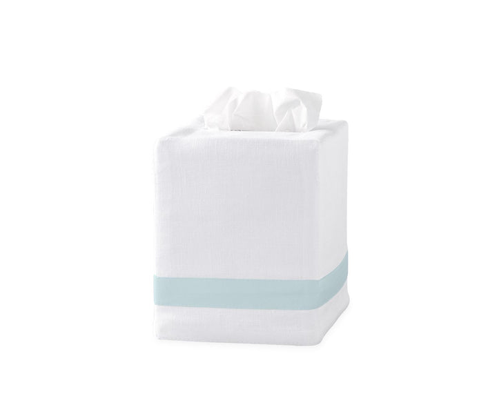 Lowell Tissue Box Cover Bath Accessories Matouk Pool 