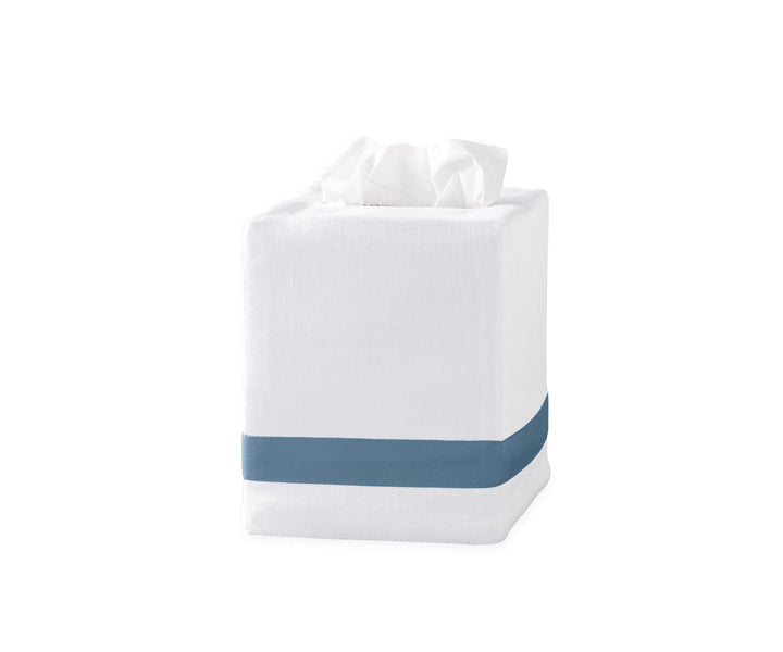 Lowell Tissue Box Cover Bath Accessories Matouk Sea 