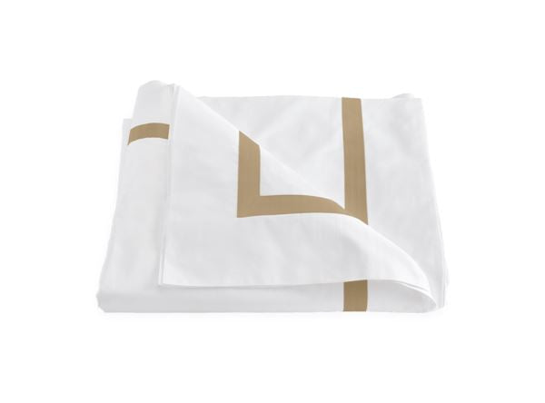 Lowell Twin Duvet Cover Bedding Style Matouk Champagne 