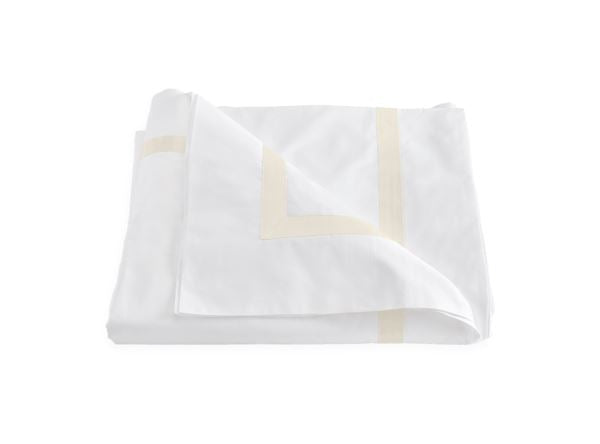 Lowell Twin Duvet Cover Bedding Style Matouk Ivory 