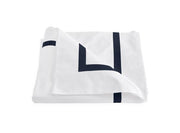 Lowell Twin Duvet Cover Bedding Style Matouk Navy 