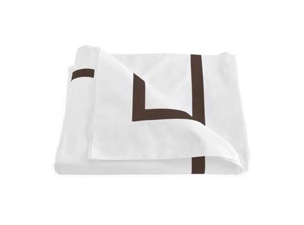 Lowell Twin Duvet Cover Bedding Style Matouk Sable 