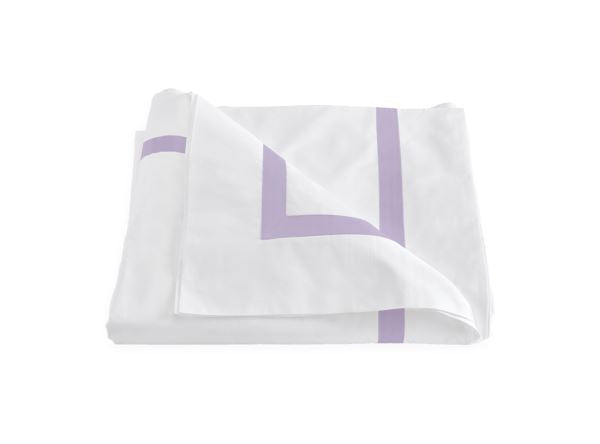 Lowell Twin Duvet Cover Bedding Style Matouk Violet 