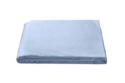 Luca Cal King Fitted Sheet Bedding Style Matouk Sky 