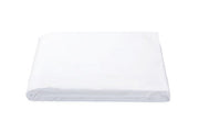 Luca Cal King Fitted Sheet Bedding Style Matouk White 