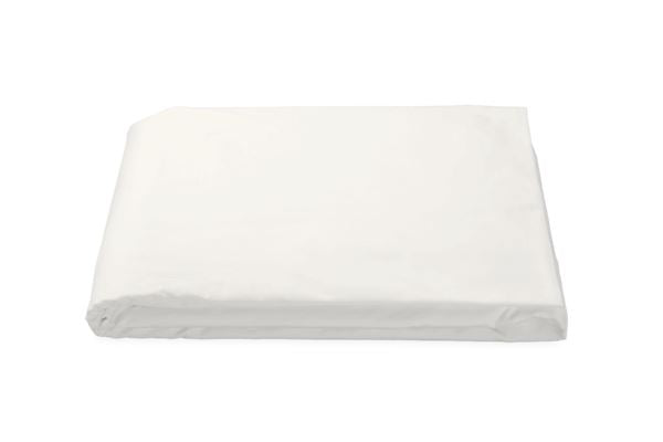 Luca Full Fitted Sheet Bedding Style Matouk Bone 