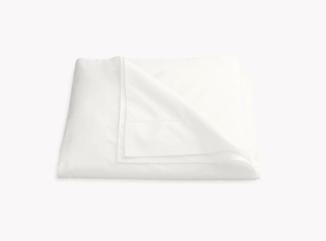 Luca Hemstitch Full/Queen Duvet Cover Bedding Style Matouk Bone 