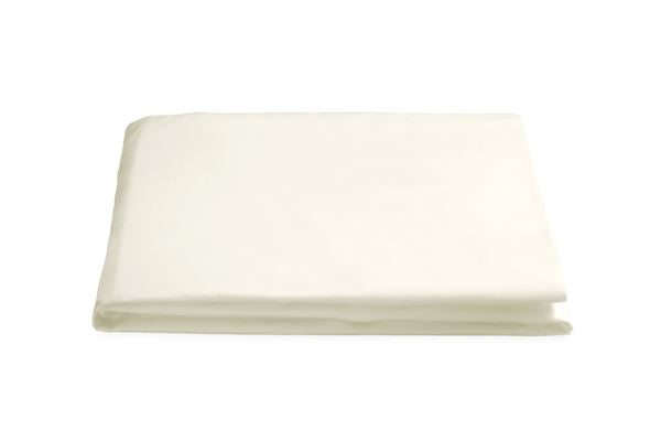 Luca King Fitted Sheet Bedding Style Matouk Ivory 