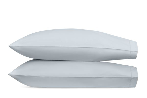 Luca Satin Stitch King Pillowcase- Pair Bedding Style Matouk Pool 