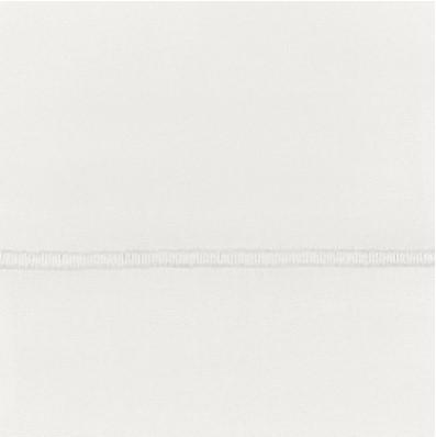 Luca Satin Stitch Twin Flat Sheet Bedding Style Matouk Bone 