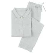 Lush Linen Pajamas-Medium Sleepwear & Loungewear Pine Cone Hill Sky 