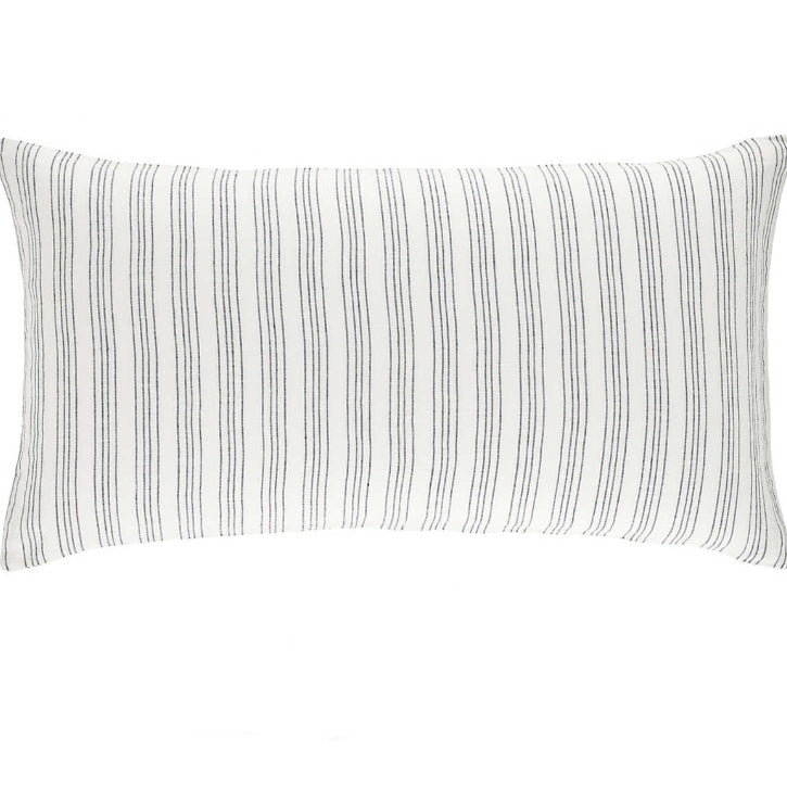 Lush Linen Stripe King Sham Bedding Pine Cone Hill 