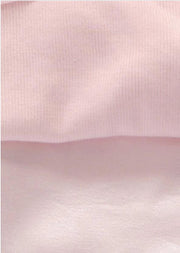 Mac Rib Knit Short Sleeve Tee - Small Loungewear PJ Harlow Blush 