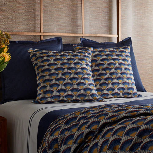 Maiolica Pillow Bedding Style Ann Gish 