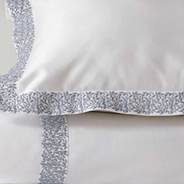 Malone King Pillowcases - pair Bedding Style Bovi Blue 