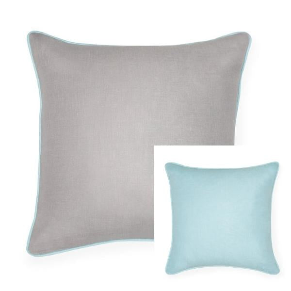 Manarola Decorative Pillow Decorative Pillow Sferra Grey Clearwater 