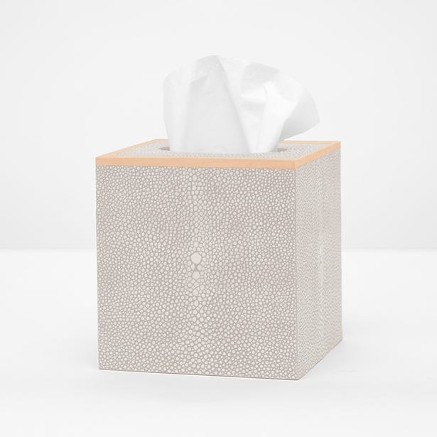 Manchester Tissue Box Cover Bath Accessories Pigeon & Poodle Sand 