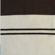 Marco Cal King Flat Sheet Bedding Style Home Treasures Ivory Chocolate 