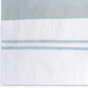 Marco King Pillowcase- Pair Bedding Style Home Treasures White Sion Blue 