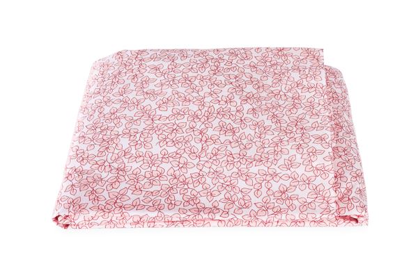 Margot Cal King Fitted Sheet Bedding Style Matouk Blush 