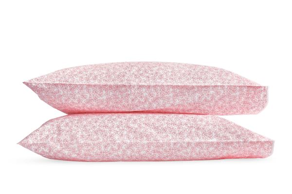 Margot King Pillowcases- Pair Bedding Style Matouk Blush 