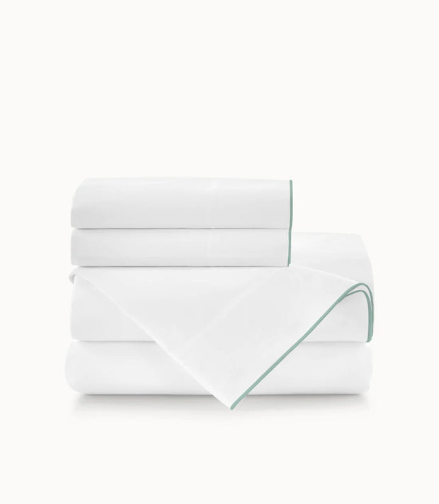 Melody Cal King Sheet Set Bedding Style Peacock Alley Sea Glass 