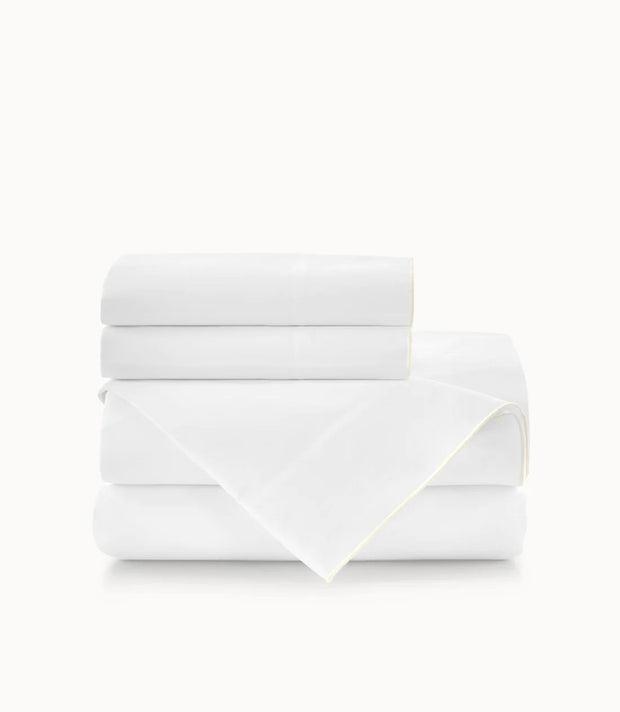 Melody King Sheet Set Bedding Style Peacock Alley Pearl 