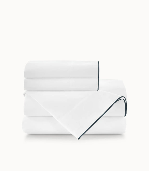 Melody Twin Sheet Set Bedding Style Peacock Alley Navy 