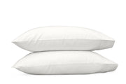 Milano Hemstitch King Pillowcase - pair Bedding Style Matouk Bone 