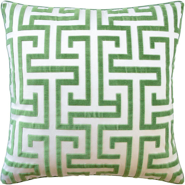 Ming Trail 22" Pillow Decorative Pillow Ryan Studio Green 