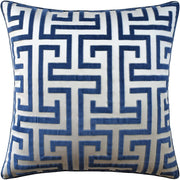 Ming Trail 22" Pillow Decorative Pillow Ryan Studio Navy 