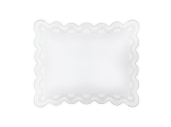 Mirasol Euro Sham Bedding Style Matouk White/Bone 