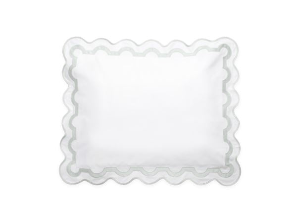 Mirasol Euro Sham Bedding Style Matouk White/Opal 