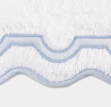 Mirasol Shower Curtain Shower Curtain Matouk Blue 