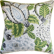 Mitford 22" Pillow Decorative Pillow Ryan Studio Green White 