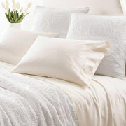 Monarch Sateen Cal King Fitted Sheet Bedding Style Annie Selke Luxe 