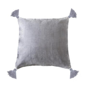 Montauk Pillow with Tassels- 20x20 Bedding Style Pom Pom at Home Ocean 