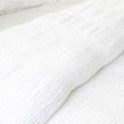 Nantucket Standard Sham Bedding Style Pom Pom at Home White 